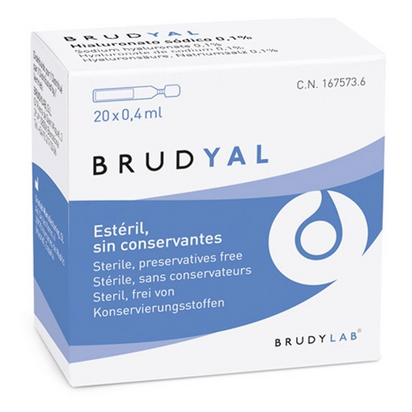 Brudylab Brudy Al Olho Seco 20 monodoses 0,4ml